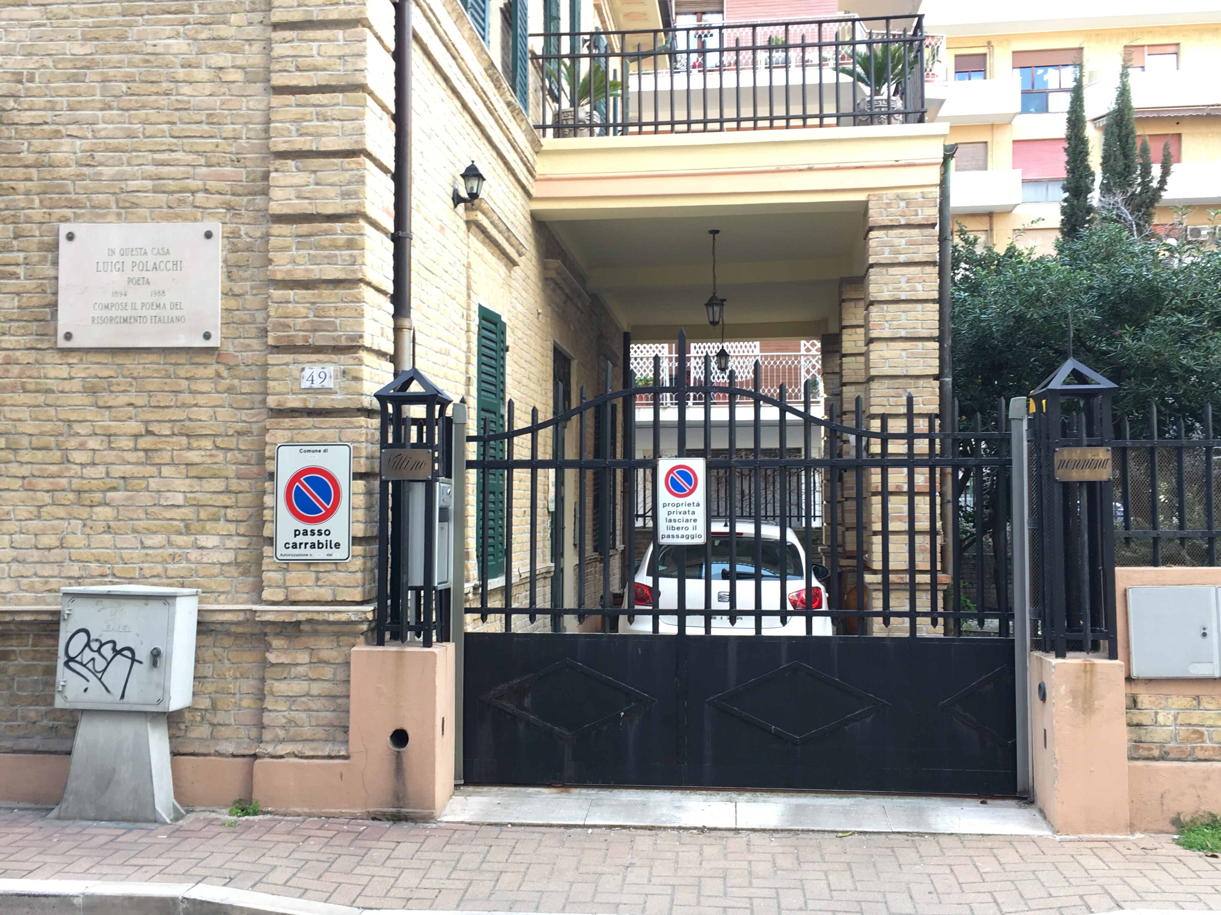 Casa di Luigi Polacchi