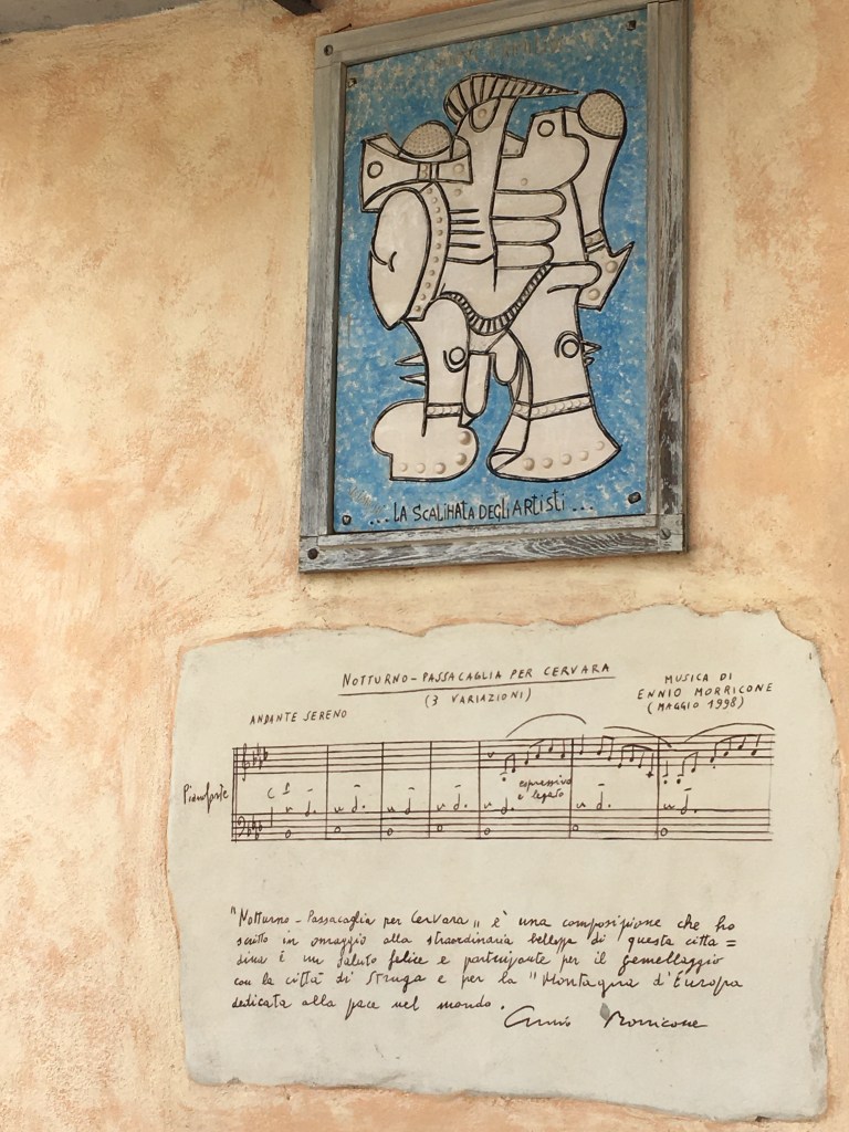 Opera di Ennio Morricone al Cervara