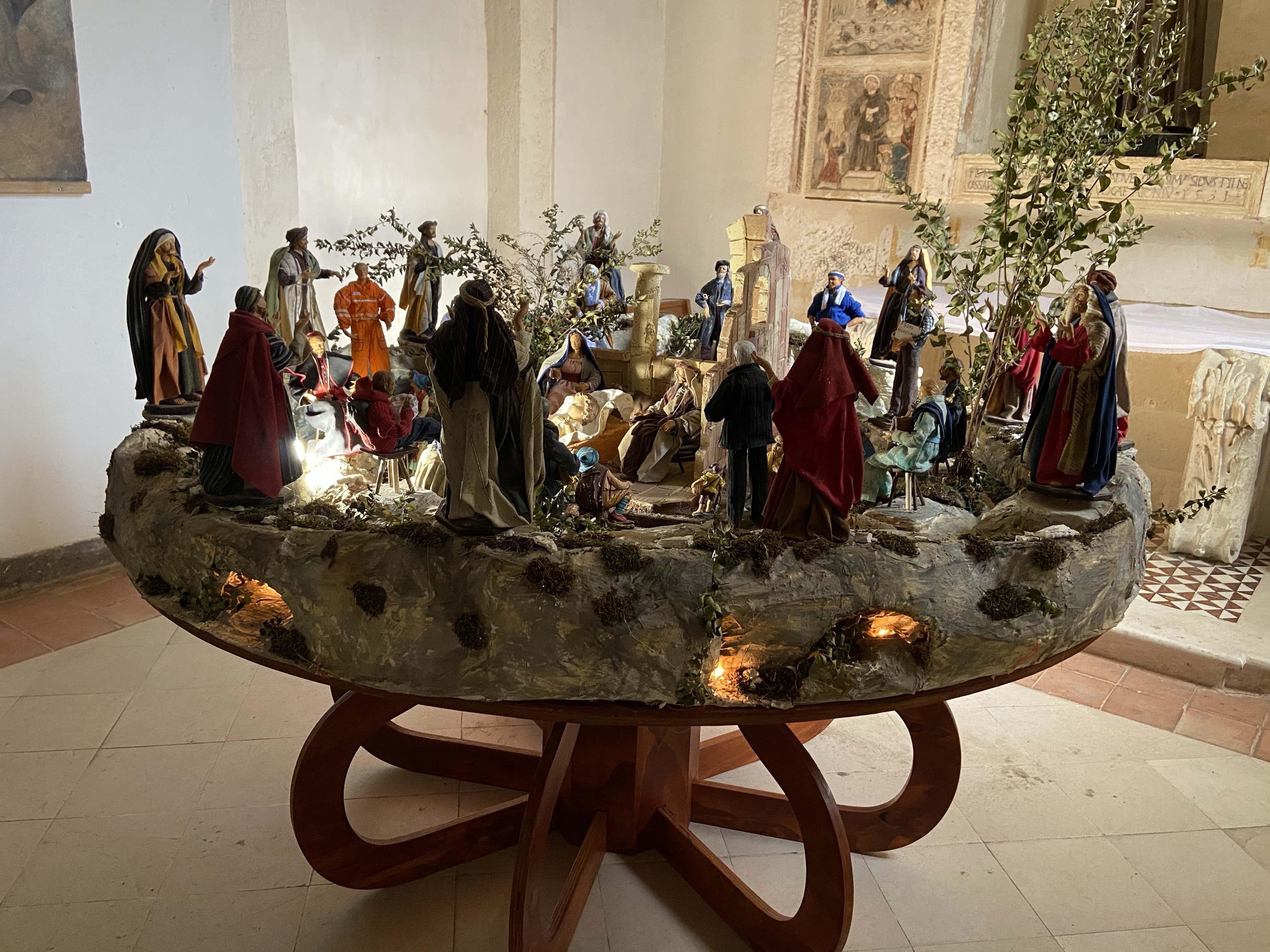 Presepe chiesa di Matera