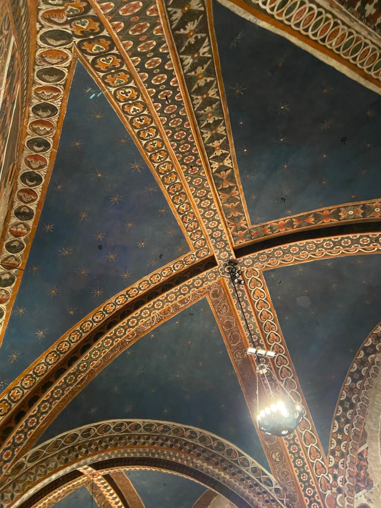 Volta Basilica di San Francesco d'Assisi particolare