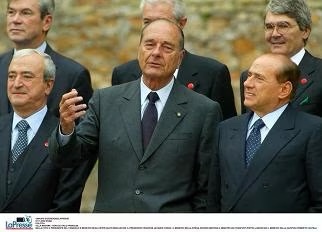 Berlusconi e Chirac Lapress