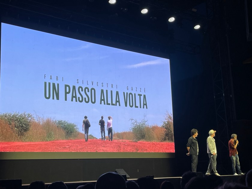 Proiezione Un passo alla volta Auditorium Roma
