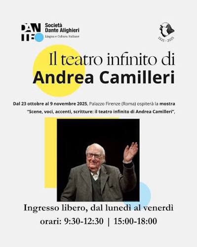 Centenario di Andrea Camilleri: Mostra a Palazzo&nbsp;Firenze